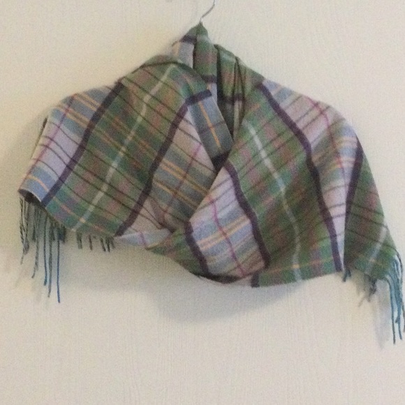3 for $20 item - Colourful Plaid / Tartan Scarf - Picture 3 of 6
